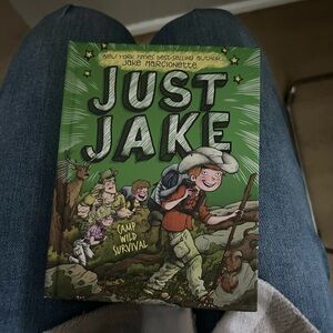 Just Jake Camp Wild Survival Hardcover Book